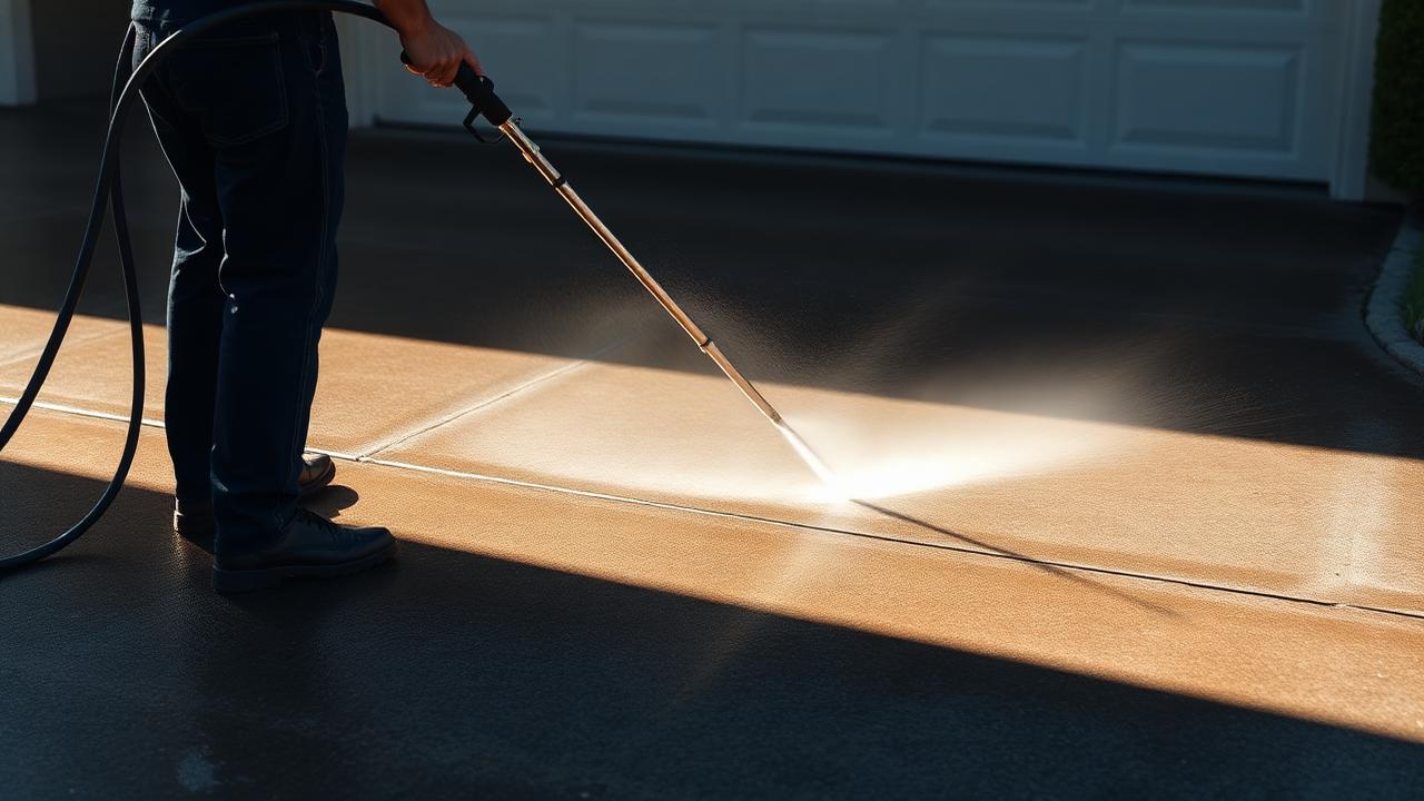 How to Grow a Cleaning Business Exterior cleaning work being carried out on a residential property.
