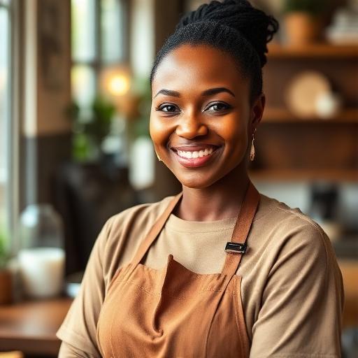 Cafe owner Amara