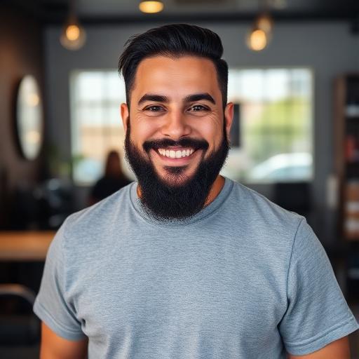 Salon owner Diego