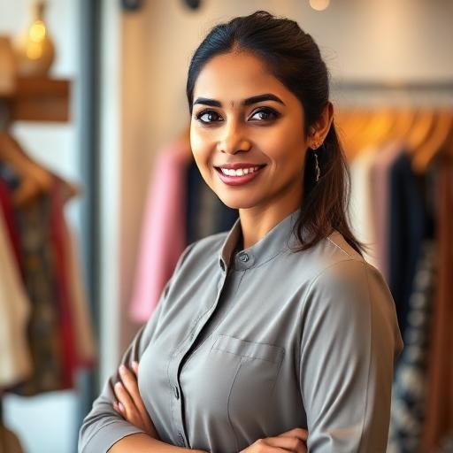 Boutique owner Priya